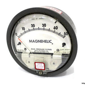 Dwyer 2000-50MM Differential Pressure Gage