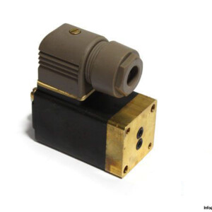 burkert-312-C-02,0-B-MS-FLNSCH-F-000-PN0-10BAR-direct-acting-solenoid-valve-used