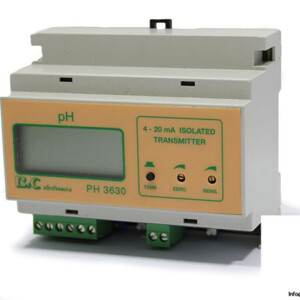 B&C PH 3630 DIGITAL 2-WIRE TRANSMITTER