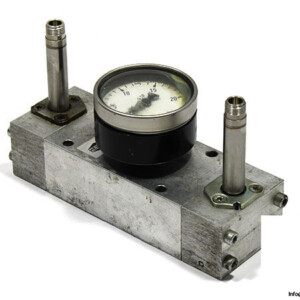 Herion 1025261 Double Solenoid Valve With Pressure Gauge