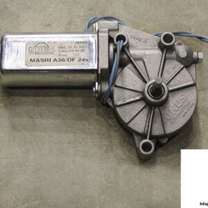 Unus MASRI-24V Worm Gearmotor