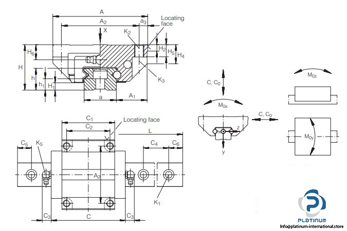 ina-kwe35-v1-recirculating-ball-bearing-carriage-used-4