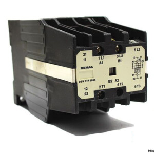 Mannesmann Demag DSW 3TF8633 220 V AC Coil Reversing Contactor