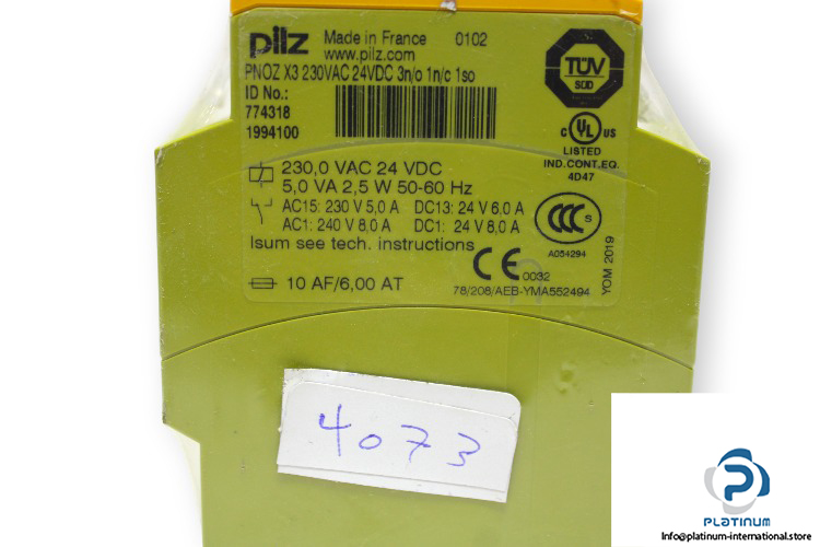 pilz-pnoz-x3-230vac-24vdc-3n_o-1n_c-1so-safety-relay-new-2