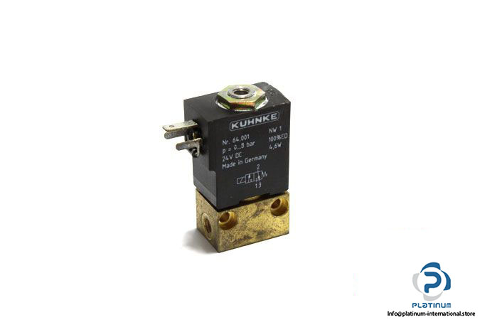 kuhnke-64.001-single-solenoid-valve-used