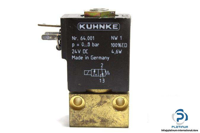kuhnke-64-001-single-solenoid-valve-used-3
