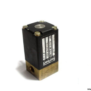 Burkert 211 A Single Solenoid Valve