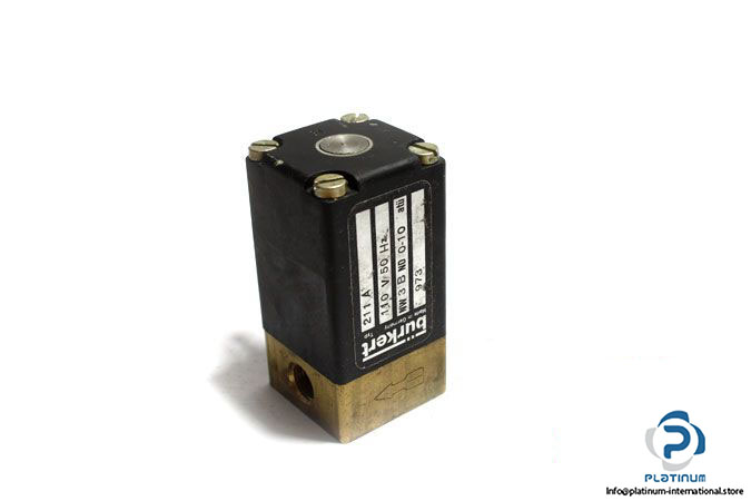 burkert-211-A-single-solenoid-valve-used
