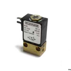 Kuhnke 64.001 Single Solenoid Valve