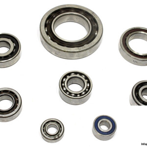 NWG 3209 -B.tvh Double ROW Angular Contact Ball Bearing
