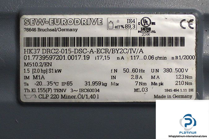 sew-hk37-drc2-015-dsc-a-ecr_by2c_iv_a-helical-bevel-gearmotor-10