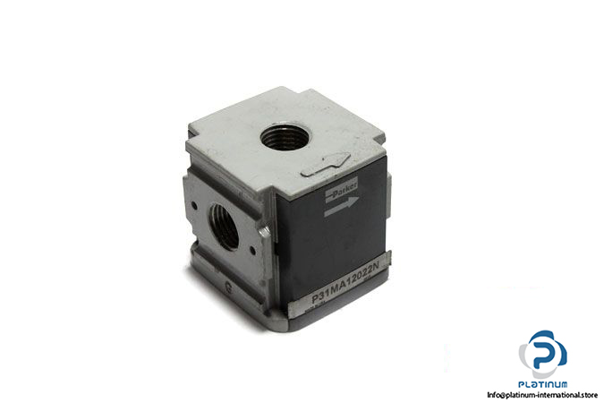 parker-P31MA12022N-manifold-block-used