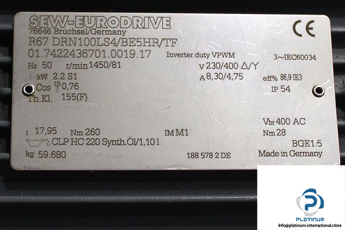 sew-r67-drn100ls4_be5hr_tf-helical-gearmotor-3