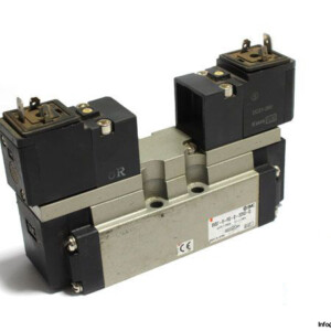 SMC EVS7-8-FG-D-3CVO-Q Double Solenoid Valve