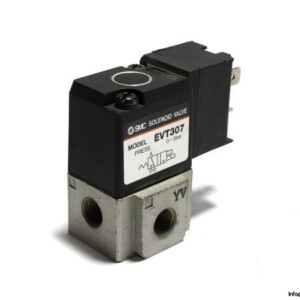 smc-EVT307-single-solenoid-valve