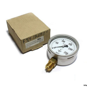 Krom Schroder KFM 250 RB 100 Manometer