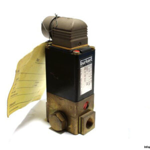 Burkert 331-C-3,0-B-MS G ¼-F-890 PN0-10BAR Solenoid Valve