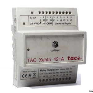 Schneider TAC Xenta 421A Universal Input AND Digital Output Module