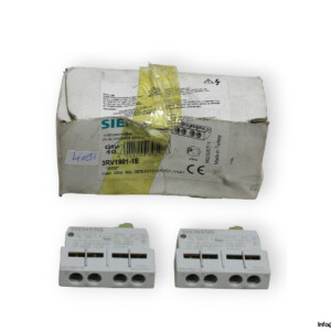 Siemens 3RV1901-1E Auxiliary Switch Transverse