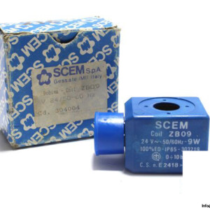 Scem ZB09 24V Solenoid Coil