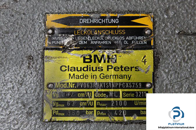 claudius-peters-pv063r9k1s1npfcx5759-axial-piston-variable-pump-without-relief-valve-3