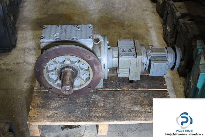 sew-SF87-R57-DR63L4_C-helical-worm-gearmotor