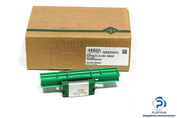 ina-KWVE25-B-ESC-RROC-V1-G3-linear-guideway-block