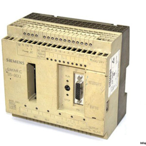 Siemens 6ES5 090-8MA01 Programmable Control Unit