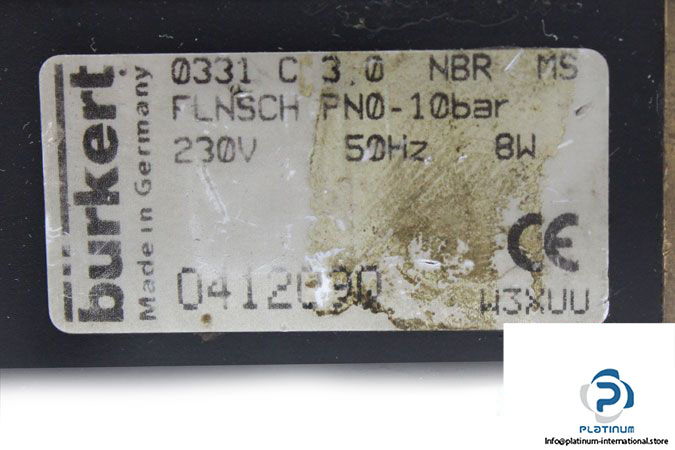 burkert-0331-c3-0-nbr-ms-flnsh-pn0-10bar-230v-50hz-8w-direct-acting-solenoid-valve-3