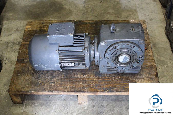sew-SA62-DT90S-4BM-helical-worm-gearmotor