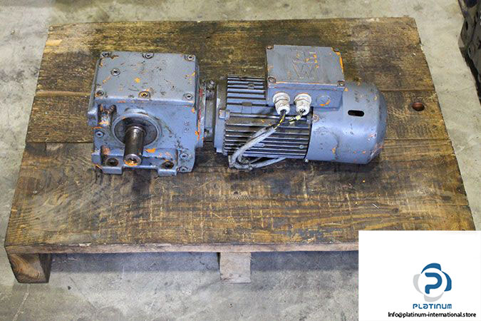 sew-S52-DT80K6BMG-helical-worm-gearmotor