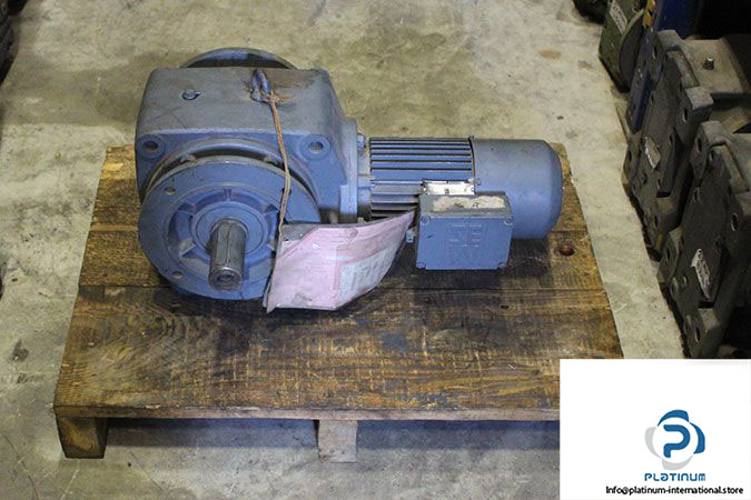 sew-SF-70DT80N-4B-helical-worm-gearmotor