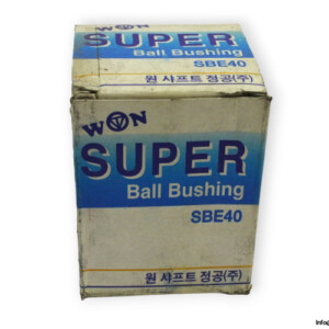 WON SBE40 Linear Ball Bushing
