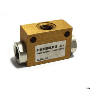 Pneumax 6.04.18 Shuttle Valve