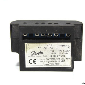 Danfoss SG 3.075A Half-Wave Rectifier