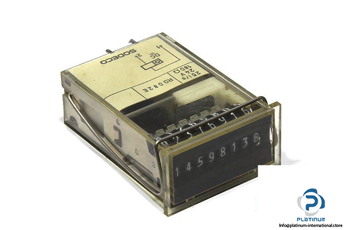 sodeco-RGO82E-8-digit-counter