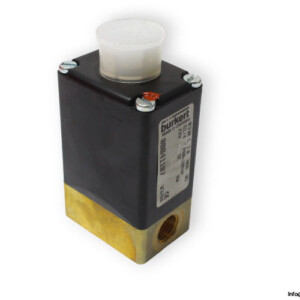 Burkert 0330 C 3,0 NBR MS G1/4 PN0-10BAR Single Solenoid Valve