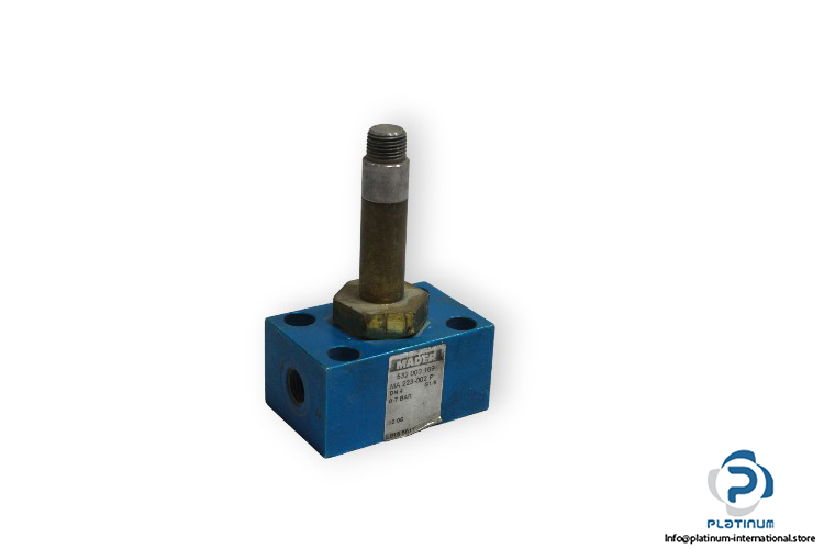 Mader-532-000-169-single-solenoid-valve