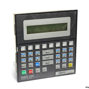 Sipro Siax 150 Operator Panel With Display