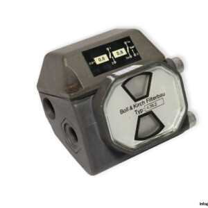 BOLL & KIRCH 4.36.2 DIFFERENTIAL PRESSURE INDICATOR