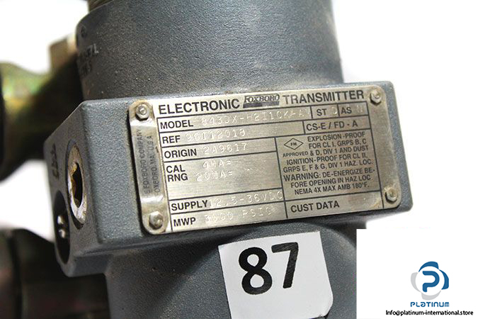 foxboro-843DX-H2I1OK-AM-pressure-transmitter-4