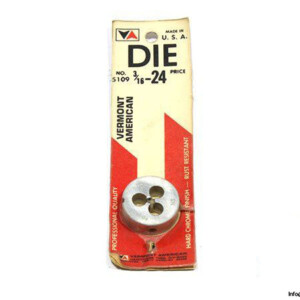Vermont 5109 Round DIE