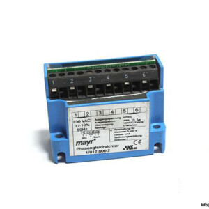 Mayr 1/012.000.2 Rectifier