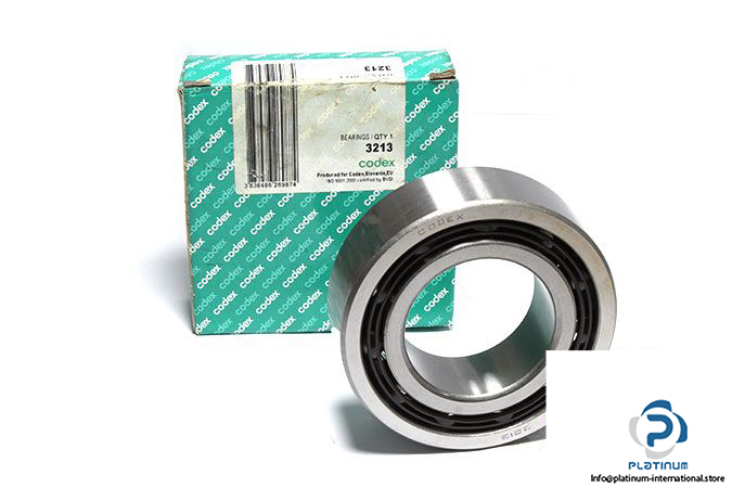 codex-3213-double-row-angular-contact-ball-bearing
