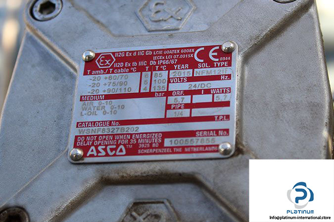 asco-WSNF8327B202-NFM1211-solenoid-valve