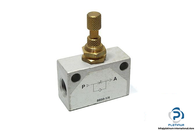 8850-1_4-one-way-flow-control-valve