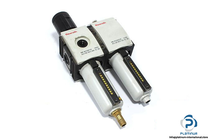 Rexroth-R412007191-filter-with-regulator-and-lubricator
