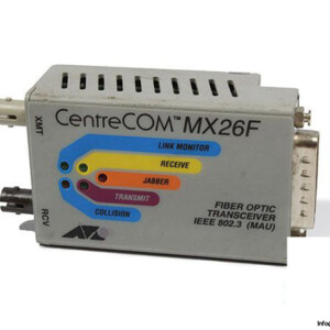 Allied Telesyn AT-MX26F Centrecom Fiber Optic Transceiver