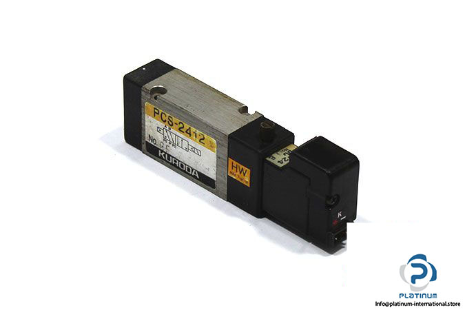 kuroda-PCS-2412-single-solenoid-pneumatic-valve