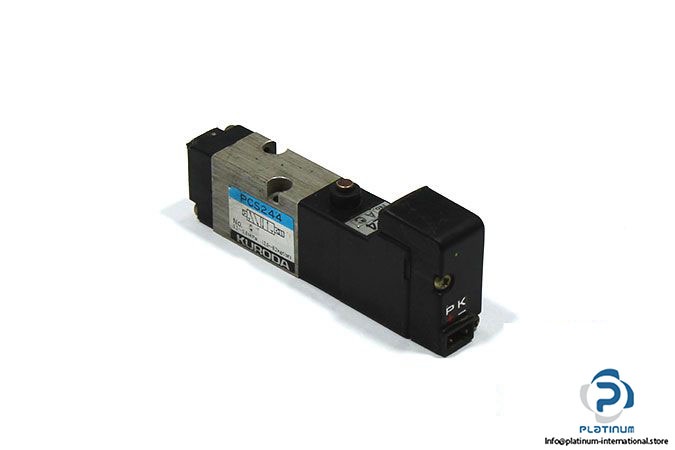 kuroda-PCS244-single-solenoid-pneumatic-valve